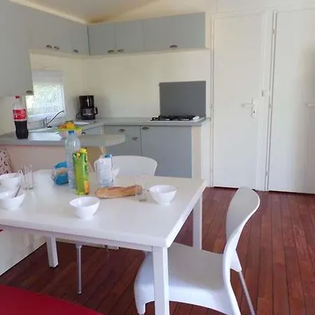 Mobil-home Confortable Avec Terrasse Pour 6 Personnes - Api-1-52-647 *